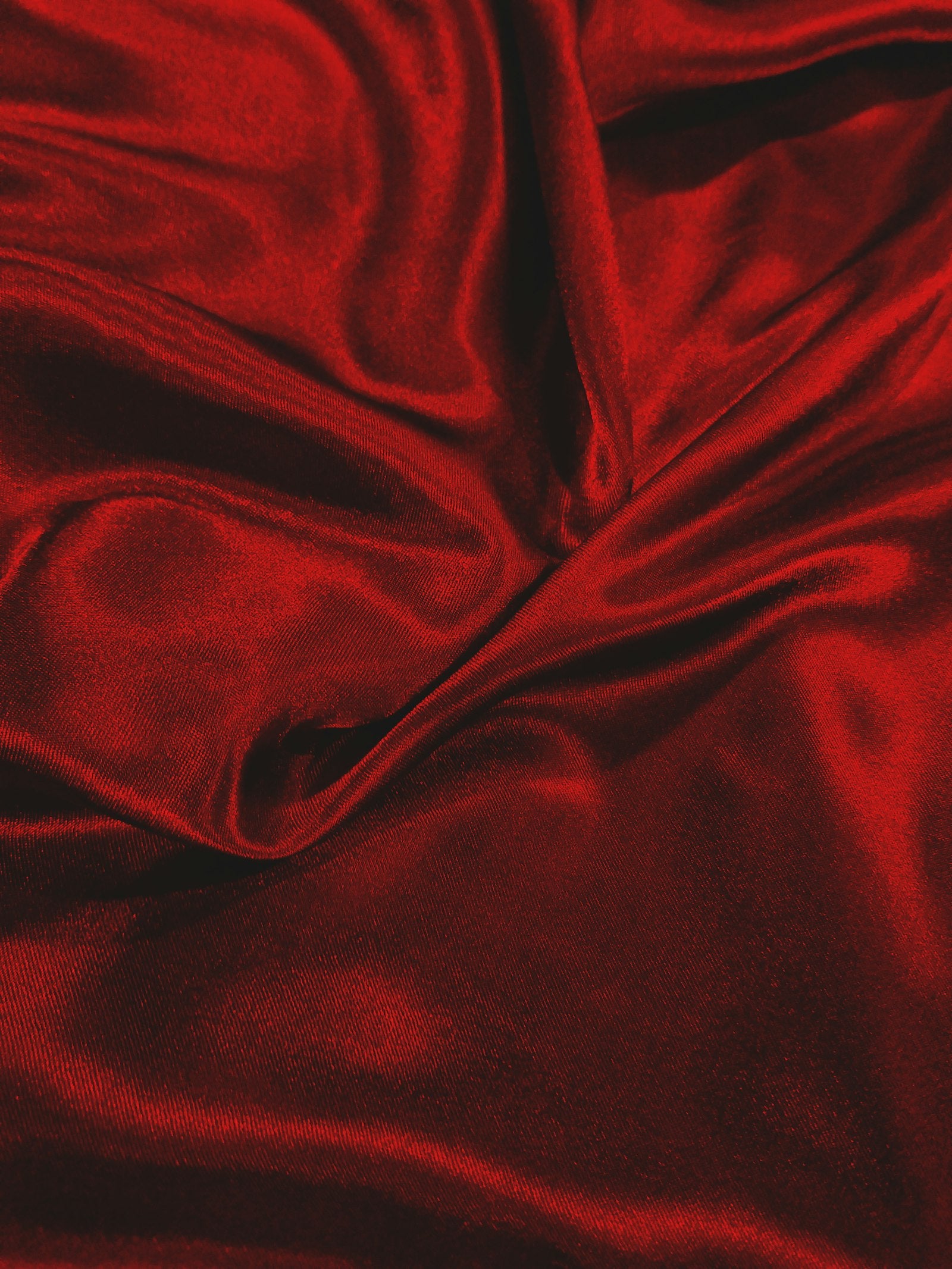 Saten duchesse kumaş — şampanya